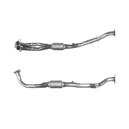 BM CATALYSTS Abgasrohr für MITSUBISHI WELTRAUMLÄUFER 1.8L Benzin | Euro 2 | OEM: MB845413 Autoteile TRUST