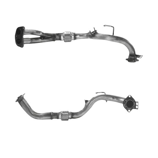 BM CATALYSTS Abgasrohr für TOYOTA MR2 2L Benzin | Euro 2 | OEM: 174107A060 Autoteile TRUST