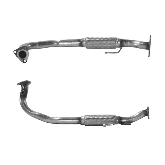 BM CATALYSTS Abgasrohr für FIAT PUNTO 1.2L Benzin | Euro 2 | OEM: 2198308 Autoteile TRUST