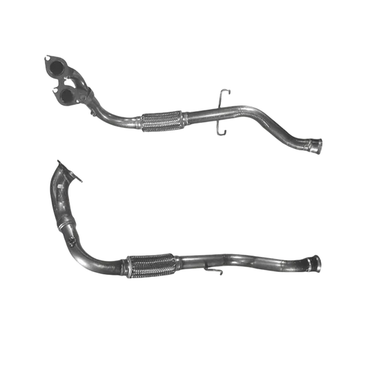 BM CATALYSTS Abgasrohr für SAAB 900 2L Benzin | Euro 2 | OEM: 4444527 Autoteile TRUST
