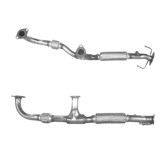 BM CATALYSTS Abgasrohr für MITSUBISHI GALANT 2L Benzin | Euro 2 | OEM: MB868165 Autoteile TRUST
