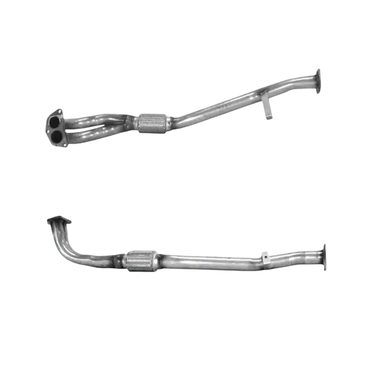 BM CATALYSTS Abgasrohr für MITSUBISHI GALANT 2L Benzin | Euro 2 | OEM: MB687075 Autoteile TRUST