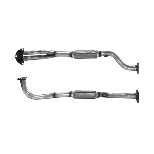 BM CATALYSTS Abgasrohr für HYUNDAI S COUPE 1.5L Benzin | Euro 2 | OEM: 2860023500 Autoteile TRUST
