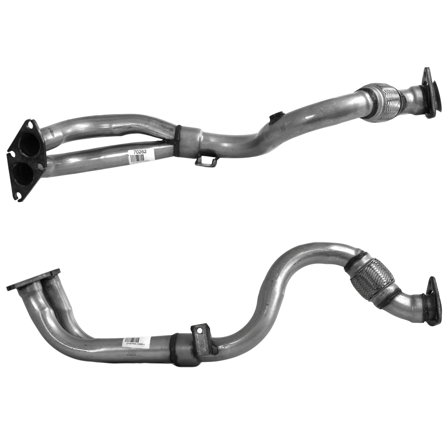 BM CATALYSTS Abgasrohr für VOLKSWAGEN GOLF 1.6L Benzin | Euro 2 | OEM: 1H0253087AF Autoteile TRUST