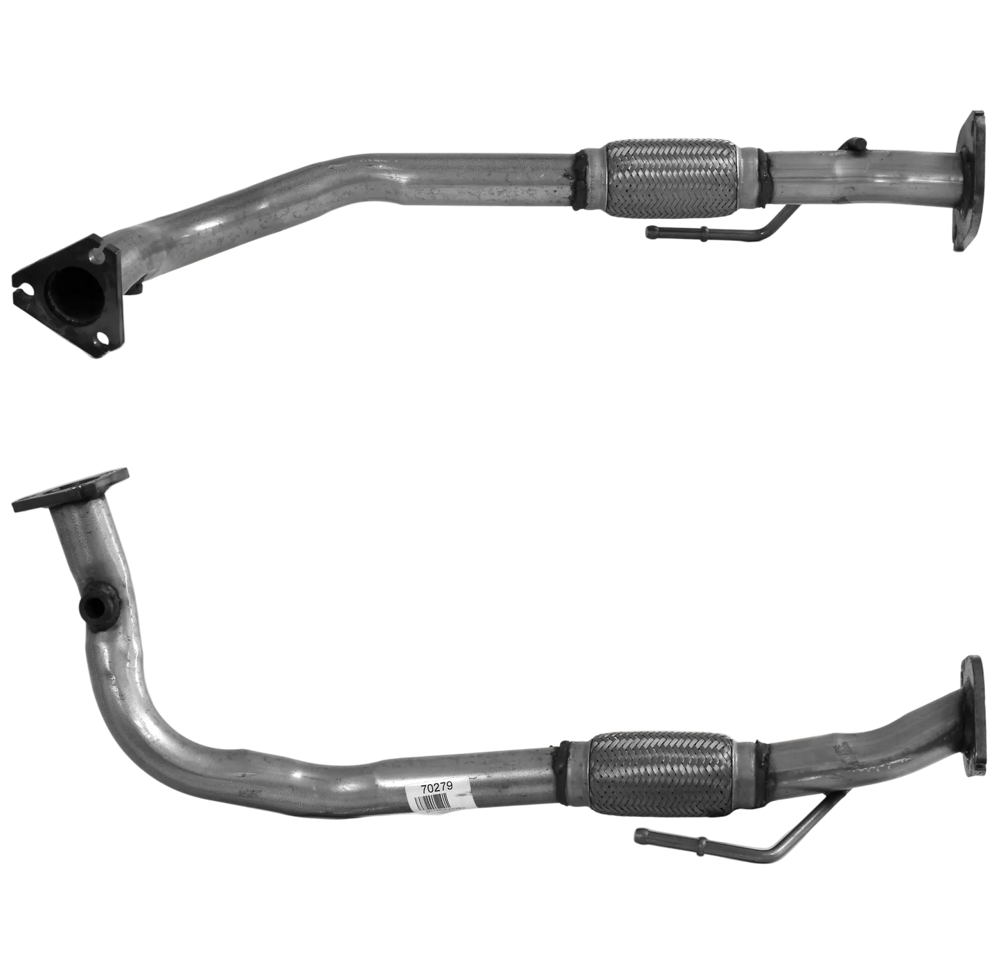 BM CATALYSTS Abgasrohr für FIAT PUNTO 1.2L Benzin | Euro 2 | OEM: 46408407 Autoteile TRUST