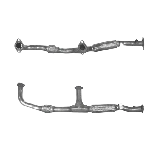 BM CATALYSTS Abgasrohr für MITSUBISHI GTO 3L Benzin | Euro 2 | OEM: MB651621 Autoteile TRUST
