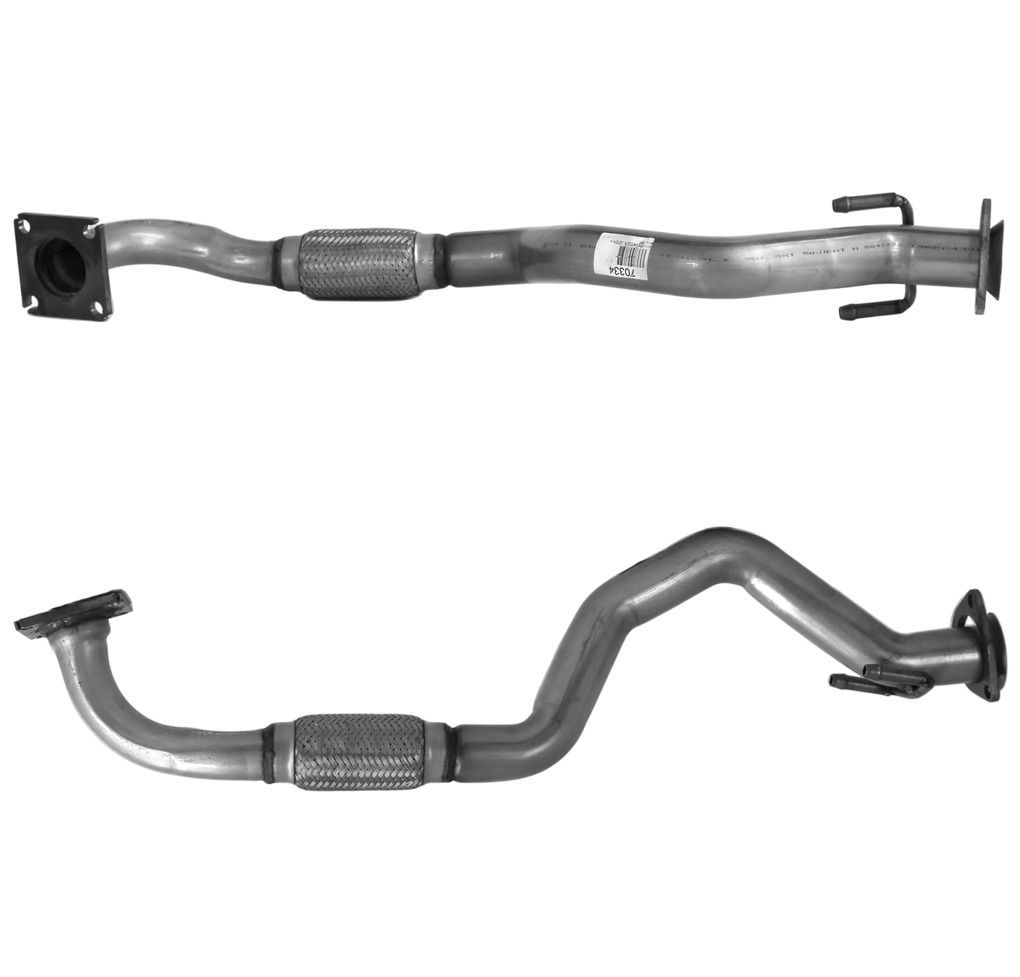 Autoteile BM CATALYSTS Abgasrohr für SEAT LEON 1.6L Benzin | Euro 3 oder 4 | OEM: 1J0253091FA bei Autoteile TRUST