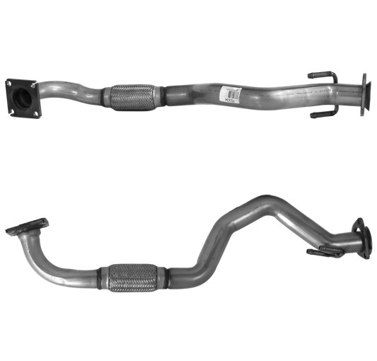 BM CATALYSTS Abgasrohr für SITZ LEON 1.6L Benzin | Euro 3 oder 4 | OEM: 1J0253091FA Autoteile TRUST