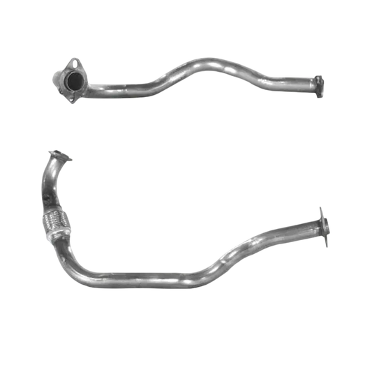 BM CATALYSTS Abgasrohr für TOYOTA RAV4 2L Benzin | Euro 2 | OEM: 174107A610 Autoteile TRUST