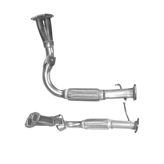 BM CATALYSTS Abgasrohr für FIAT MULTIPLA 1.6L Benzin | Euro 2 | OEM: 46518050 Autoteile TRUST