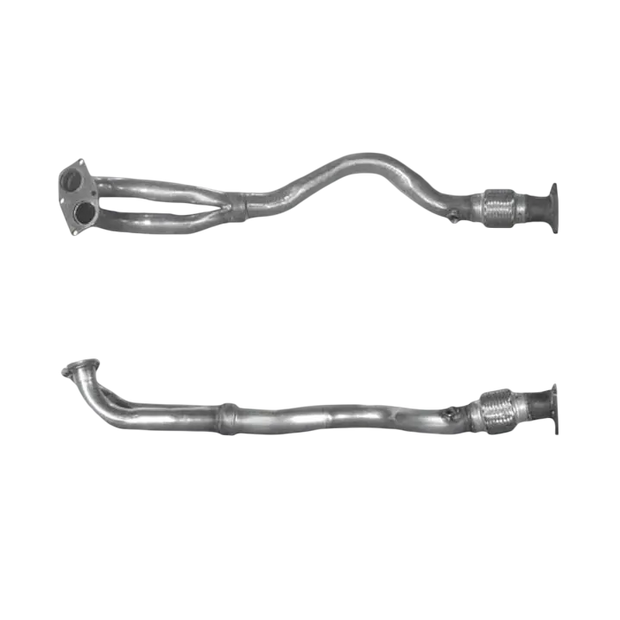 BM CATALYSTS Abgasrohr für ALFA ROMEO 145 1.4L Benzin | Euro 2 | OEM: 60626888 Autoteile TRUST