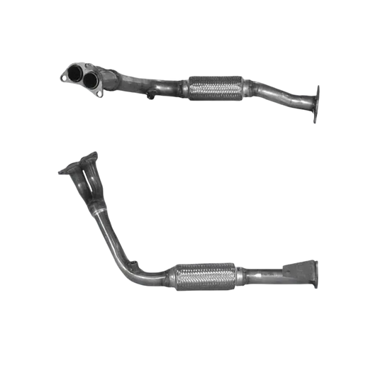 BM CATALYSTS Abgasrohr für MITSUBISHI SHOGUN PININ 1.8L Benzin | Euro 3 | OEM: MR464778 Autoteile TRUST