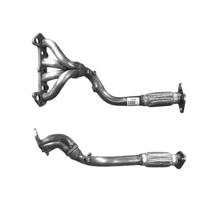 BM CATALYSTS Abgasrohr für FORD FOKUS 1.4L Benzin | Euro 2 oder 3 | OEM: 1067185 Autoteile TRUST