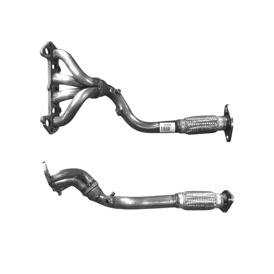BM CATALYSTS Abgasrohr für FORD FOKUS 1.4L Benzin | Euro 2 oder 3 | OEM: 1067185 Autoteile TRUST