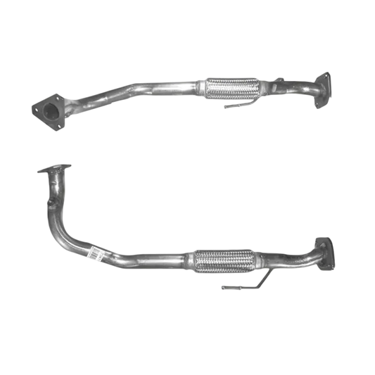 BM CATALYSTS Abgasrohr für FIAT PUNTO 1.2L Benzin | Euro 2 | OEM: Autoteile TRUST