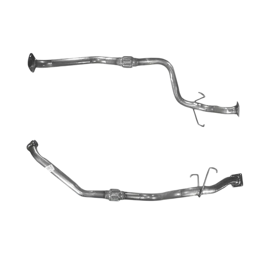 BM CATALYSTS Abgasrohr für OPEL CAMPO 2.5L Diesel | Euro 2 | OEM: 97134960 Autoteile TRUST