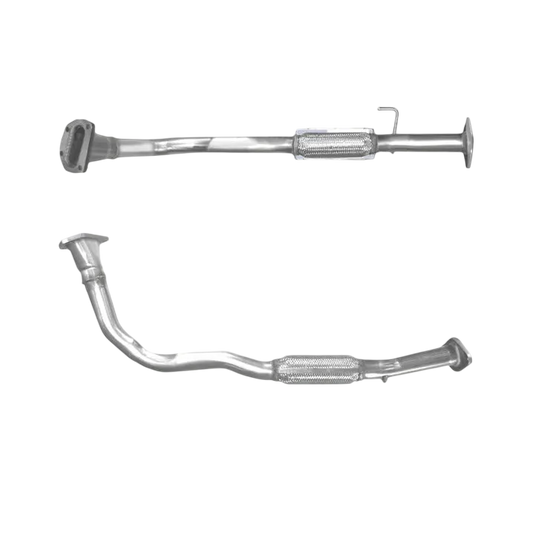 BM CATALYSTS Abgasrohr für FIAT DOBLO 1.9L Diesel | Euro 3 | OEM: 46559527 Autoteile TRUST