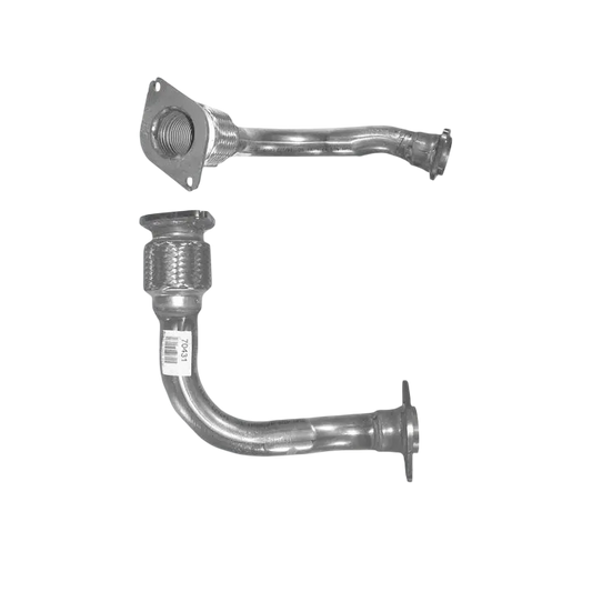 BM CATALYSTS Abgasrohr für RENAULT MEGANE 2L Benzin | Euro 2 | OEM: 7700419762 Autoteile TRUST