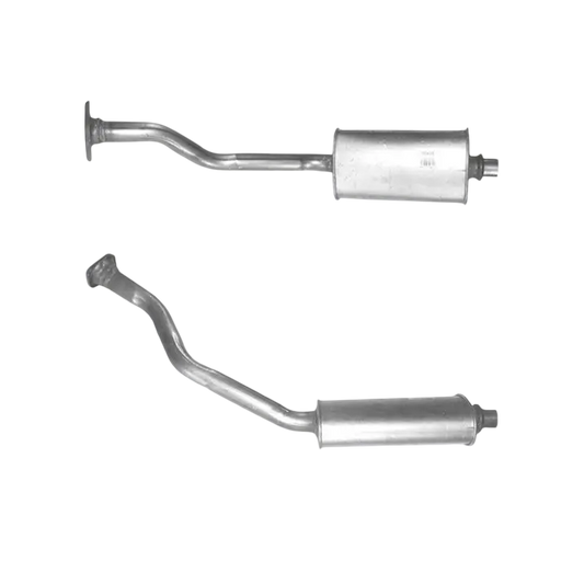 BM CATALYSTS Abgasrohr für CITROEN BERLINGO 1.9L Diesel | Euro 2 | OEM: 1705 PS Autoteile TRUST