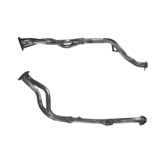 BM CATALYSTS Abgasrohr für AUDI 80 2L Benzin | Euro 1 | OEM: 893253101AK Autoteile TRUST