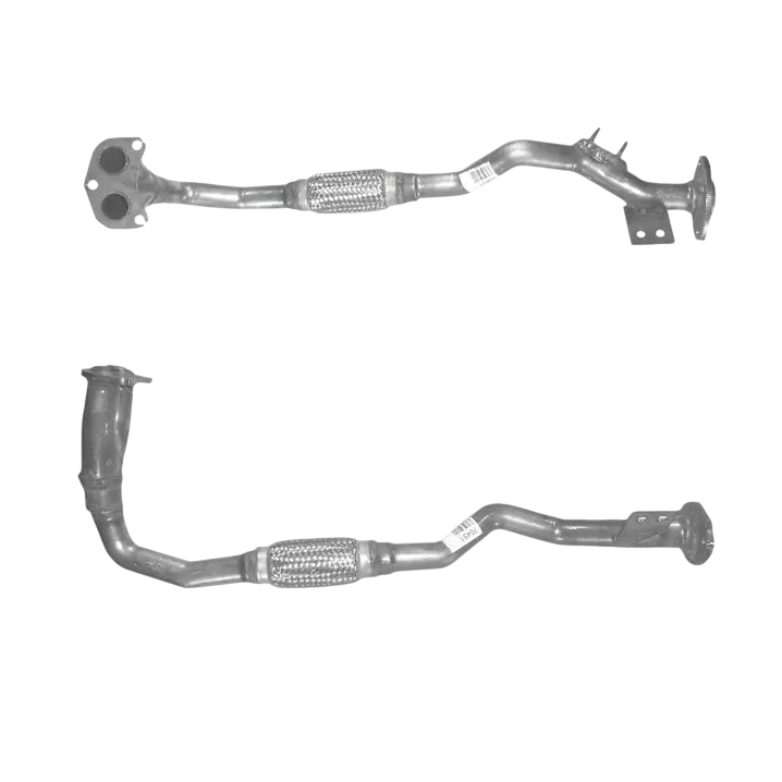 BM CATALYSTS Abgasrohr für TOYOTA BLUMENKRONE 1.3L Benzin | Euro 2 | OEM: 1741011610 Autoteile TRUST