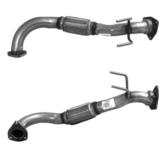 BM CATALYSTS Abgasrohr für SITZ ALHAMBRA 1.9L Diesel | Euro 3 | OEM: 7M3253091Q Autoteile TRUST
