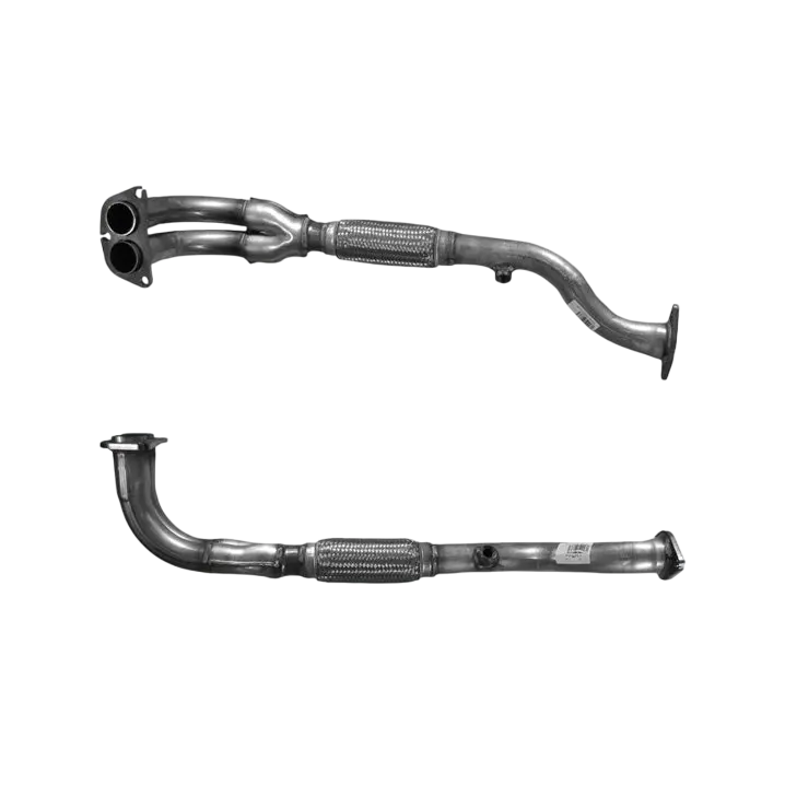 BM CATALYSTS Abgasrohr für MITSUBISHI GALANT 2.4L Benzin | Euro 2 | OEM: MR431422 Autoteile TRUST