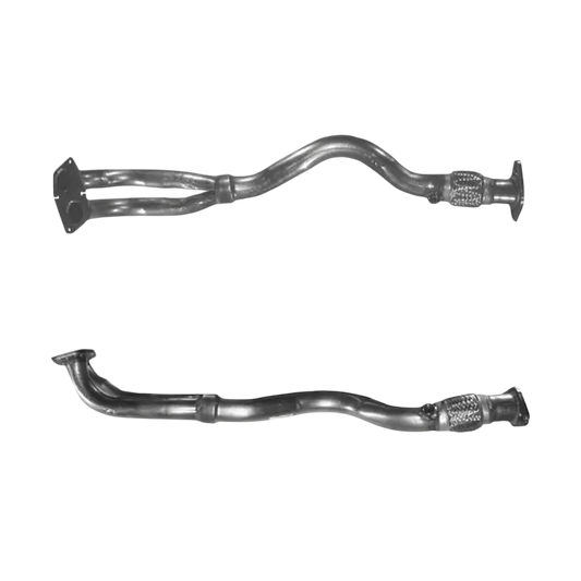 BM CATALYSTS Abgasrohr für ALFA ROMEO 145 2L Benzin | Euro 2 | OEM: 60610691 Autoteile TRUST