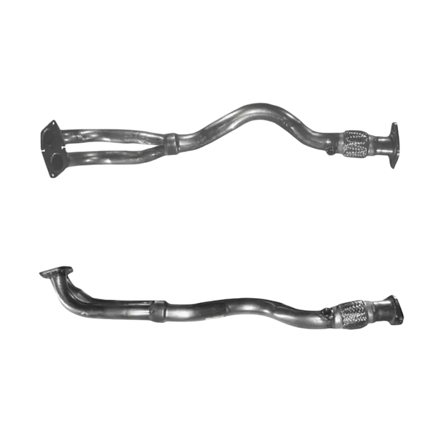 BM CATALYSTS Abgasrohr für ALFA ROMEO 145 2L Benzin | Euro 2 | OEM: 60610691 Autoteile TRUST