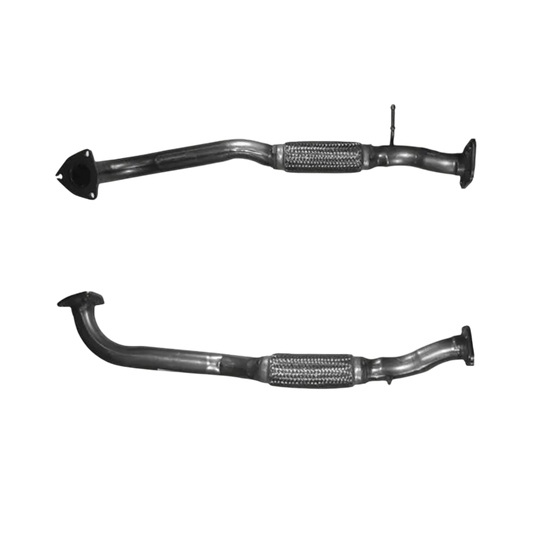 BM CATALYSTS Abgasrohr für FIAT PUNTO 1.9L Diesel | Euro 2 | OEM: 46748868 Autoteile TRUST