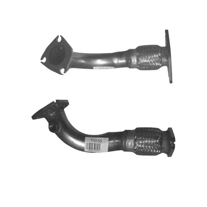 BM CATALYSTS Abgasrohr für KIA SHUMA 1.8L Benzin | Euro 3 | OEM: 0K2NC40500C Autoteile TRUST