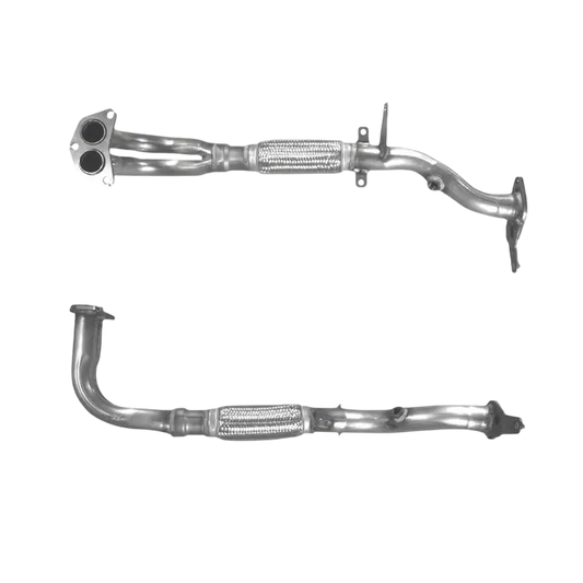 BM CATALYSTS Abgasrohr für MITSUBISHI WELTRAUMSTERN 1.8L Benzin | Euro 2 | OEM: MR497301 Autoteile TRUST