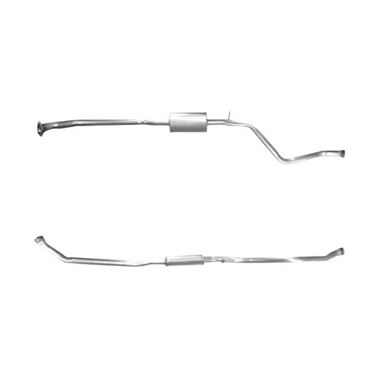 BM CATALYSTS Abgasrohr für PEUGEOT 306 1.9L Diesel | Euro 2 | OEM: 170561 Autoteile TRUST