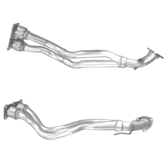 BM CATALYSTS Abgasrohr für VOLKSWAGEN CARAVELLE 2.5L Benzin | Euro 2 oder 4 | OEM: 023253091AG Autoteile TRUST