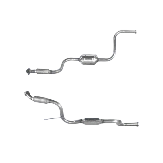 BM CATALYSTS Homologiert Diesel Kat für MERCEDES VITO 2.3L Diesel | Euro 2 | OEM: 4384901919 Autoteile TRUST