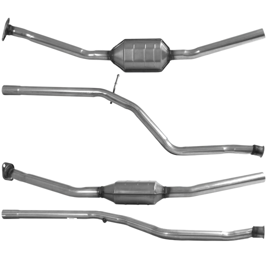 BM CATALYSTS Homologiert Diesel Kat für PEUGEOT 206 1.9L Diesel | Euro 2 oder 3 | OEM: 1609435080 Autoteile TRUST