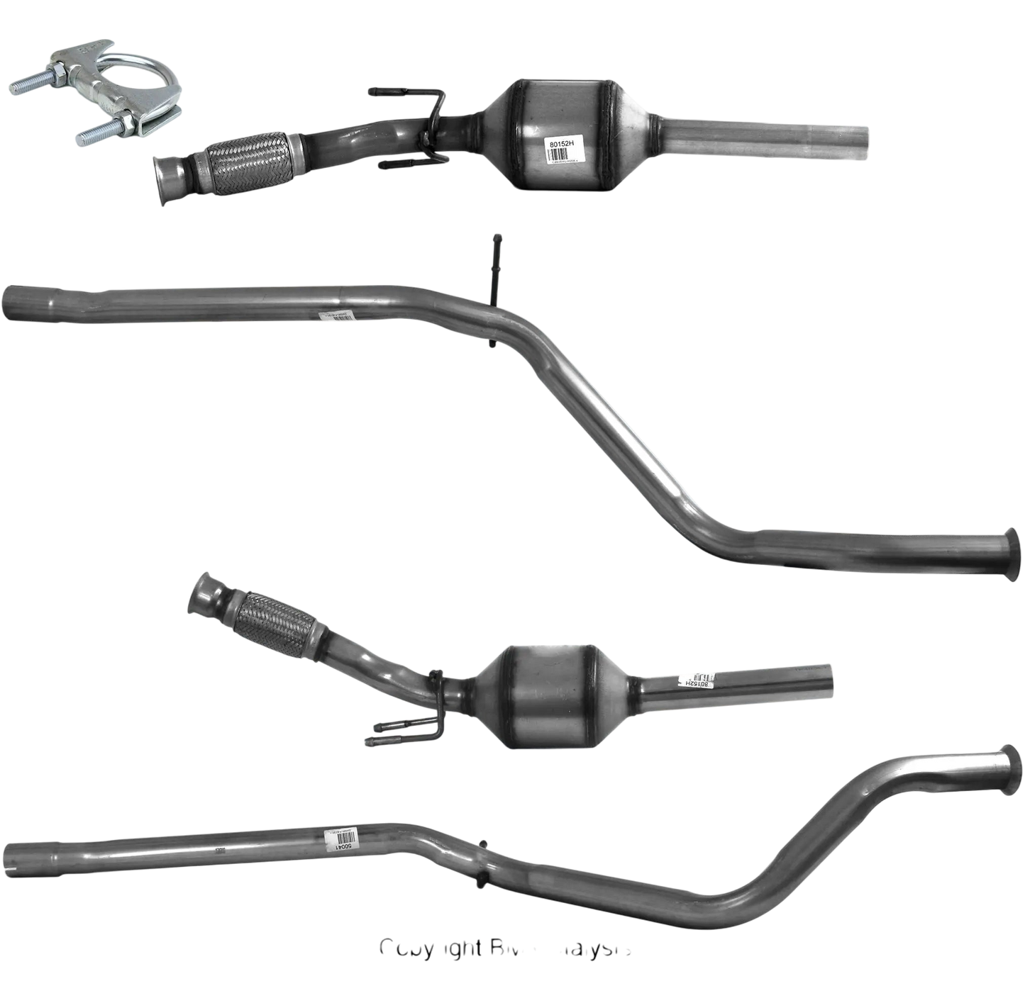 BM CATALYSTS Homologiert Diesel Kat für PEUGEOT 307 2L Diesel | Euro 3 | OEM: 1705LA Autoteile TRUST