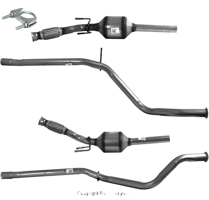 Autoteile BM CATALYSTS Homologiert Diesel Kat für PEUGEOT 307 2L Diesel | Euro 3 | OEM: 1705LA bei Autoteile TRUST