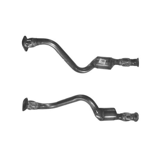 BM CATALYSTS Homologiert Diesel Kat für NISSAN INTERSTAR 2.5L Diesel | Euro 3 oder 4 | OEM: 9121020 Autoteile TRUST