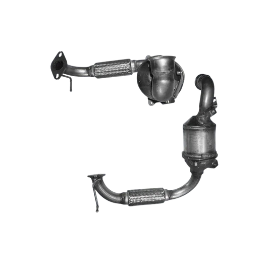 BM CATALYSTS Homologiert Diesel Kat für FORD FIESTA 1.6L Diesel | Euro 3 oder 4 | OEM: 1334224 Autoteile TRUST