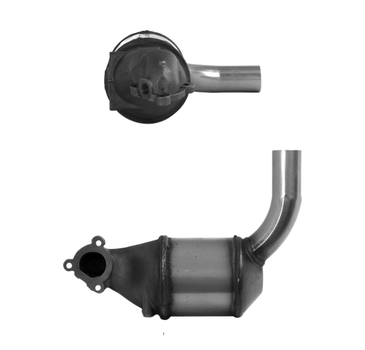 BM CATALYSTS Homologiert Diesel Kat für ALFA ROMEO MITO 1.3L Diesel | Euro 4 | OEM: 55199631 Autoteile TRUST