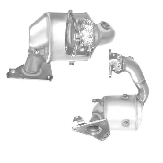 BM CATALYSTS Homologiert Diesel Kat für NISSAN QASHQAI 2L Diesel | Euro 5 | OEM: 208A03UC0A Autoteile TRUST