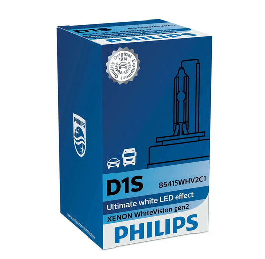 D1S 35W PK32d-2 White Vision 5000K Xenon Philips Autoteile TRUST