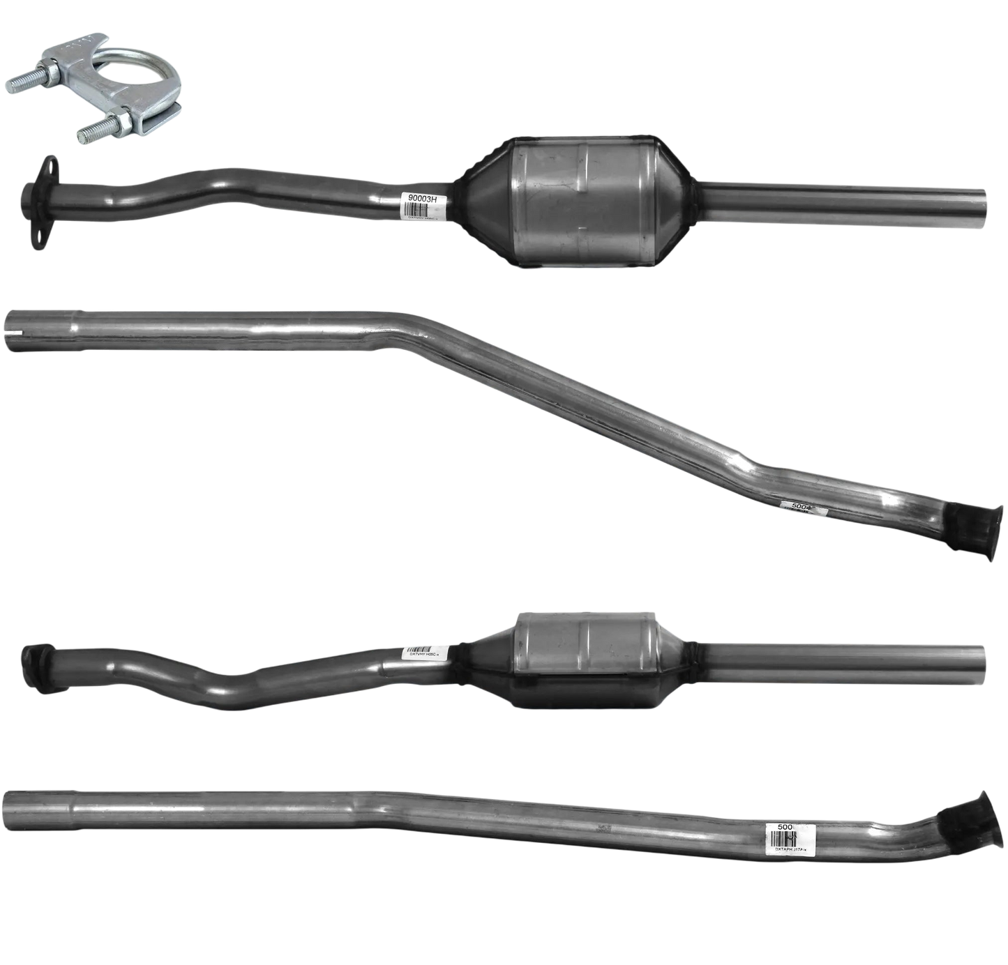 BM CATALYSTS Homologiert Benzin Kat für CITROEN AXT 1L Benzin | Euro 2 | OEM: 1698038 Autoteile TRUST