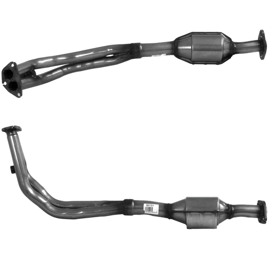 BM CATALYSTS Homologiert Benzin Kat für FIAT PANDA 1L Benzin | Euro 2 | OEM: 11980280 Autoteile TRUST