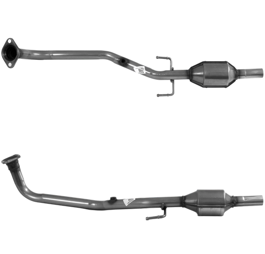 BM CATALYSTS Homologiert Benzin Kat für TOYOTA STARLET 1.3L Benzin | Euro 2 | OEM: 174101B050 Autoteile TRUST