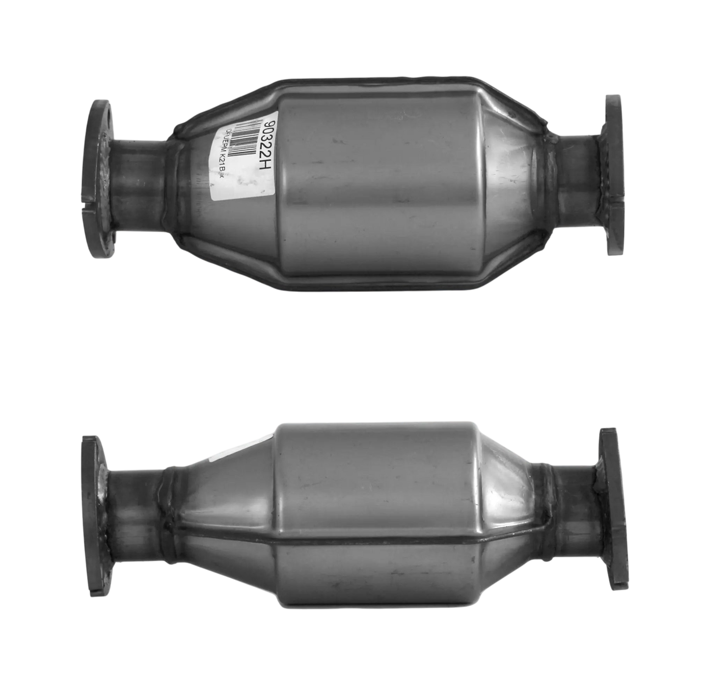 BM CATALYSTS Homologiert Benzin Kat für AUDI 80 1.6L Benzin | Euro 2 | OEM: 1248124 Autoteile TRUST