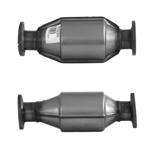 BM CATALYSTS Homologiert Benzin Kat für AUDI 80 1.6L Benzin | Euro 2 | OEM: 1248124 Autoteile TRUST