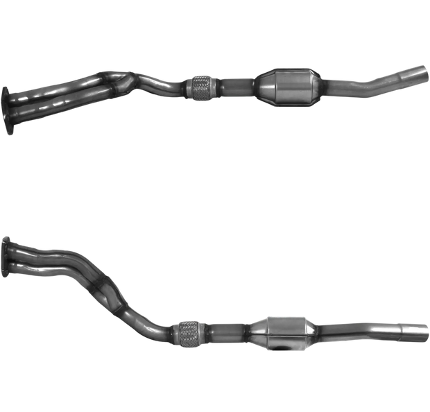 BM CATALYSTS Homologiert Benzin Kat für AUDI A4 1.6L Benzin | Euro 2 | OEM: 1219563 Autoteile TRUST