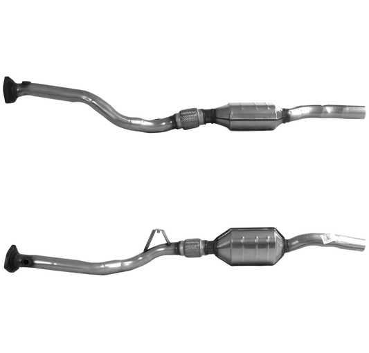 BM CATALYSTS Homologiert Benzin Kat für AUDI A4 2.4L Benzin | Euro 2 | OEM: 4B0253057JX Autoteile TRUST